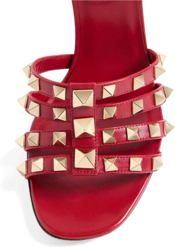 Valentino Garavani Rockstud Kidskin Sandal 100mm - Foto 5