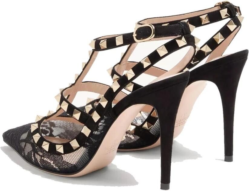 Valentino Garavani Rockstud Lace Pump - Foto 2