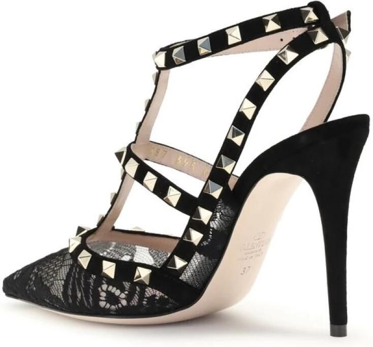 Valentino Garavani Rockstud Lace Pump - Foto 2