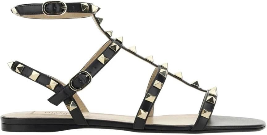 Valentino Garavani Rockstud Flat Sandal