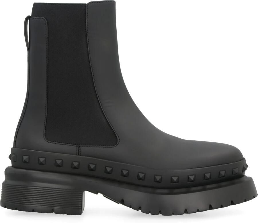 Valentino Garavani Rockstud M-Way leren Chelsea boots