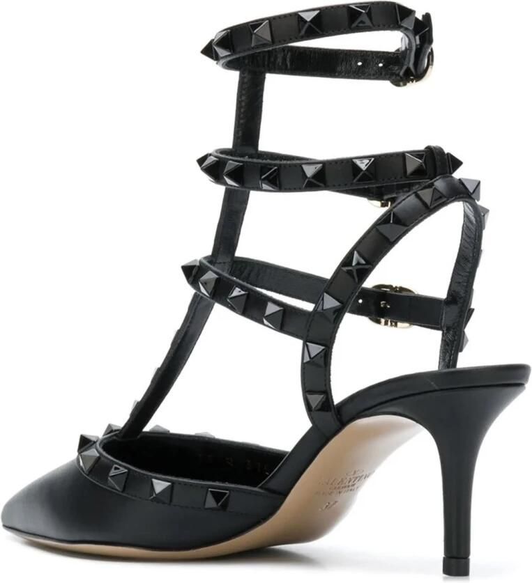 Valentino Garavani Hoge hakken Patent Rockstud Pumps in zwart - Foto 3