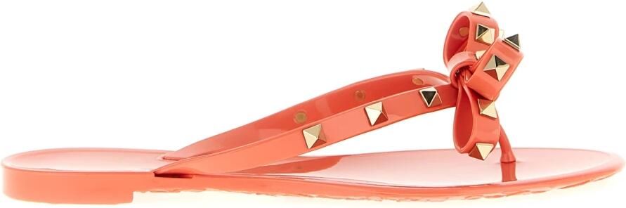 Valentino Garavani Rockstud PVC Teenslippers