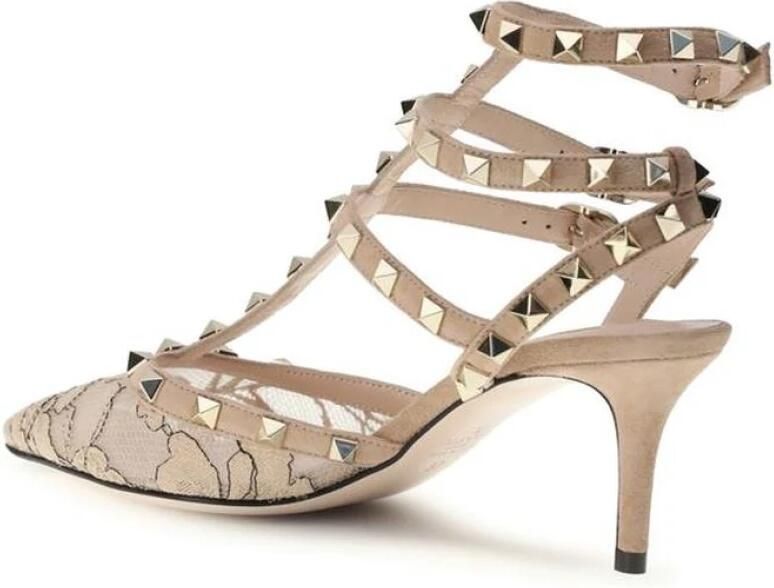 Valentino Garavani Rockstud Pyramid Studded Leren Pumps - Foto 2