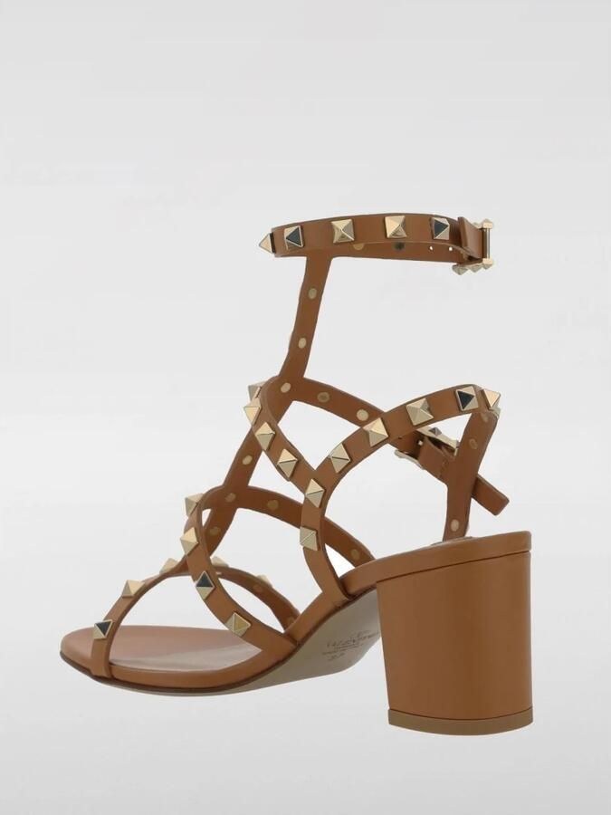 Valentino Garavani Rockstud Sandalen met Lage Hak