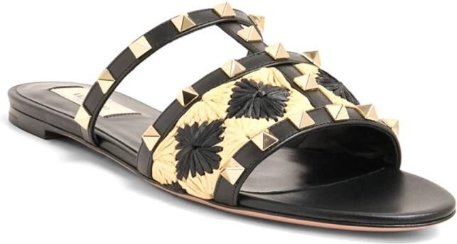 Valentino Garavani Rockstud Slippers - Foto 1