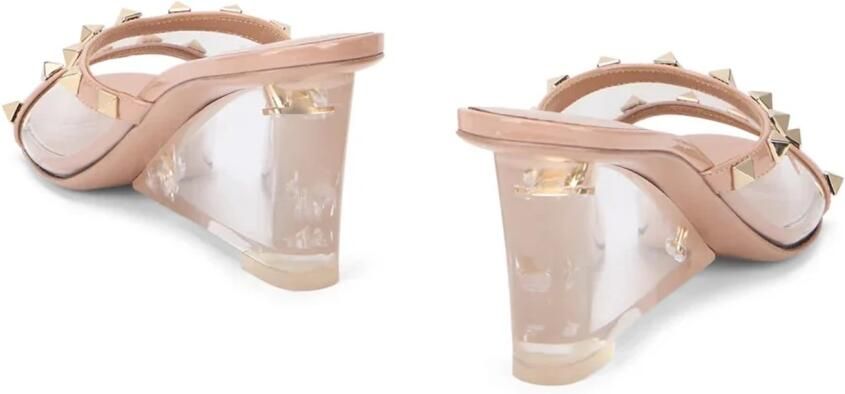 Valentino Garavani Rockstud Transparante Muiltjes - Foto 2