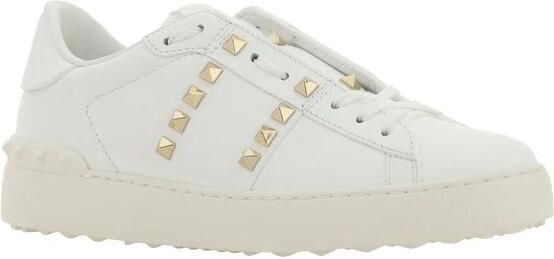 Valentino Rockstud Untitled leren sneakers White Dames - Foto 6