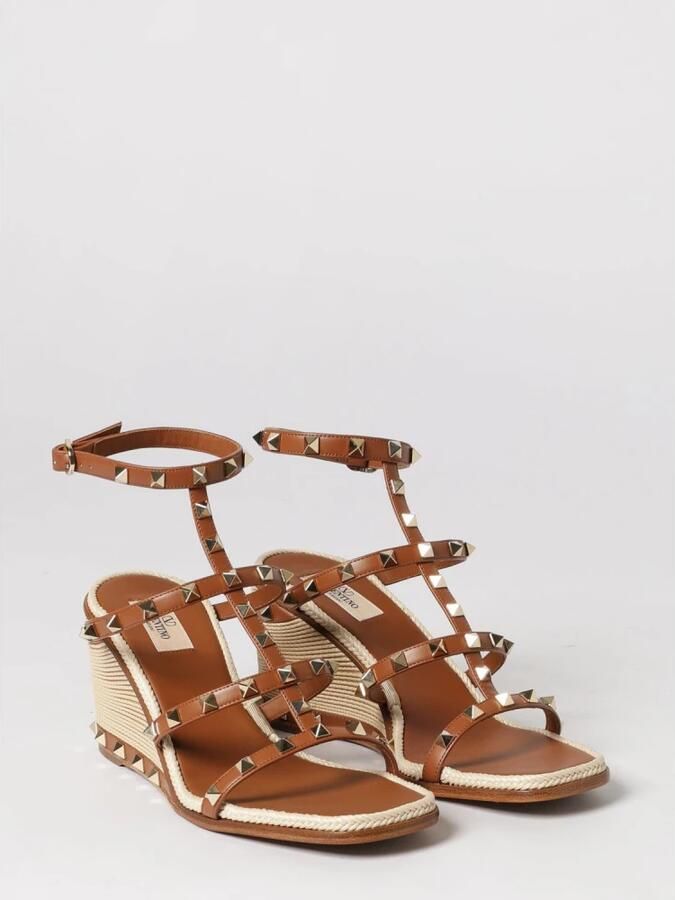 Valentino Garavani Rockstud Wedge Sandaal - Foto 3