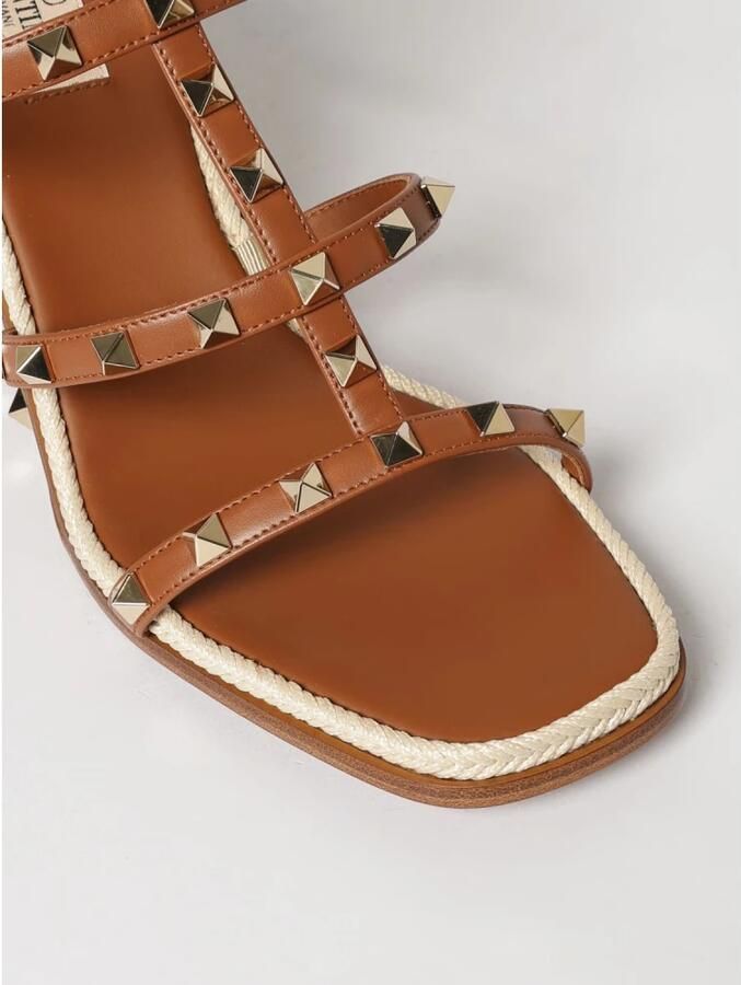 Valentino Garavani Rockstud Wedge Sandaal - Foto 2