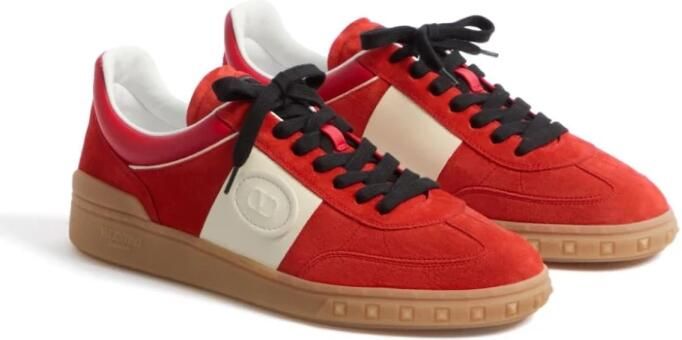 Valentino Garavani Rode sneakers met kenmerkende Rockstud-details - Foto 5