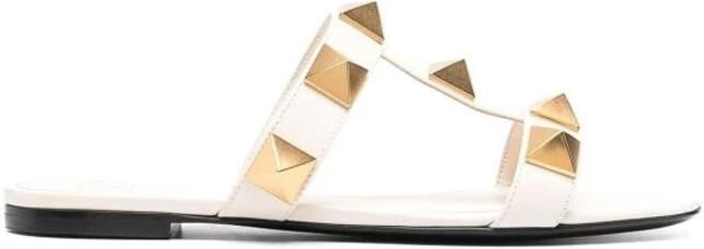 Valentino Garavani Ro Stud Flat Sandals