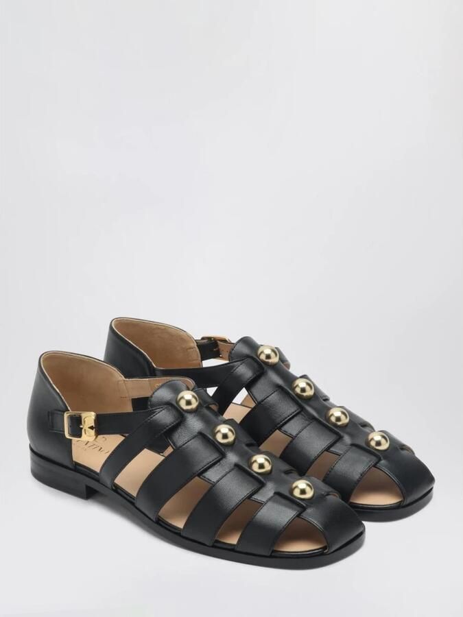 Valentino Garavani Ro Stud leren sandalen