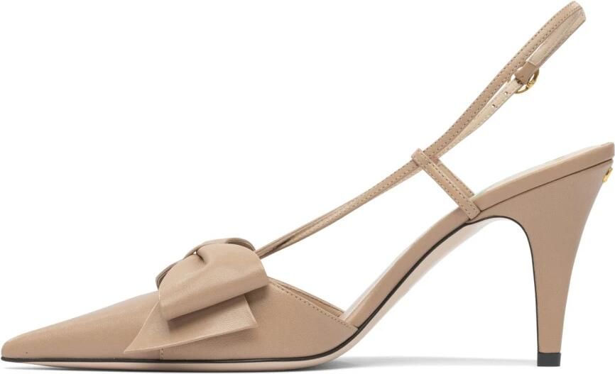 Valentino Garavani Hoge hakken Bowow' Slingback in roze