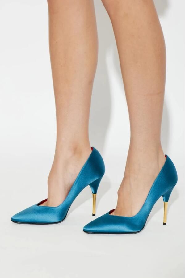 Valentino Garavani Satin High-Heeled Schoenen - Foto 4