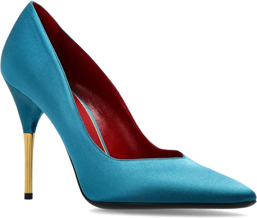 Valentino Garavani Satin High-Heeled Schoenen - Foto 3