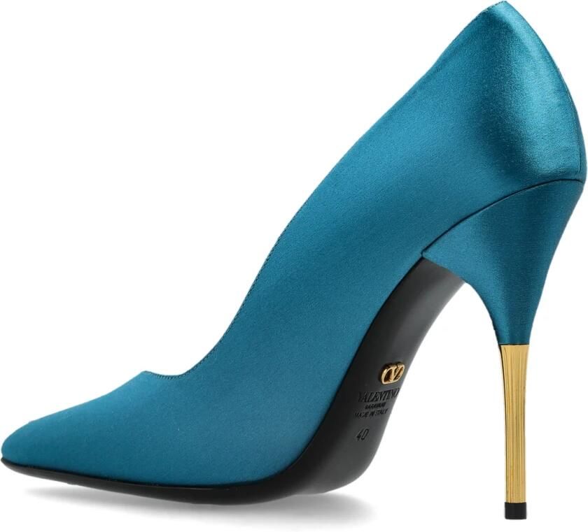 Valentino Garavani Satin High-Heeled Schoenen - Foto 2