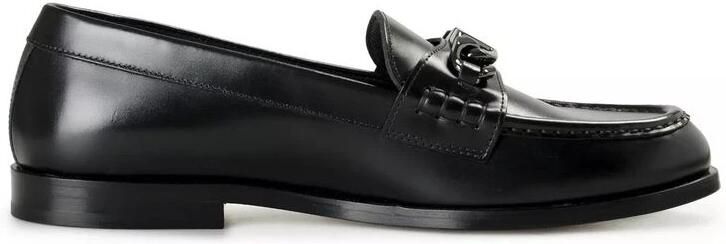 Valentino Garavani Klassieke Leren Loafers Black Heren