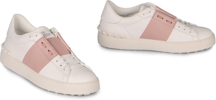 Valentino Garavani Studded Leren Lage Sneakers - Foto 2