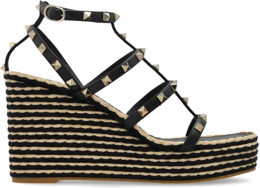 Valentino Garavani Studded Wedge Sandalen