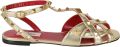 Valentino Garavani Studdy Sandaal - Beige