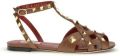 Valentino Garavani Studdy Sandal - Bruin