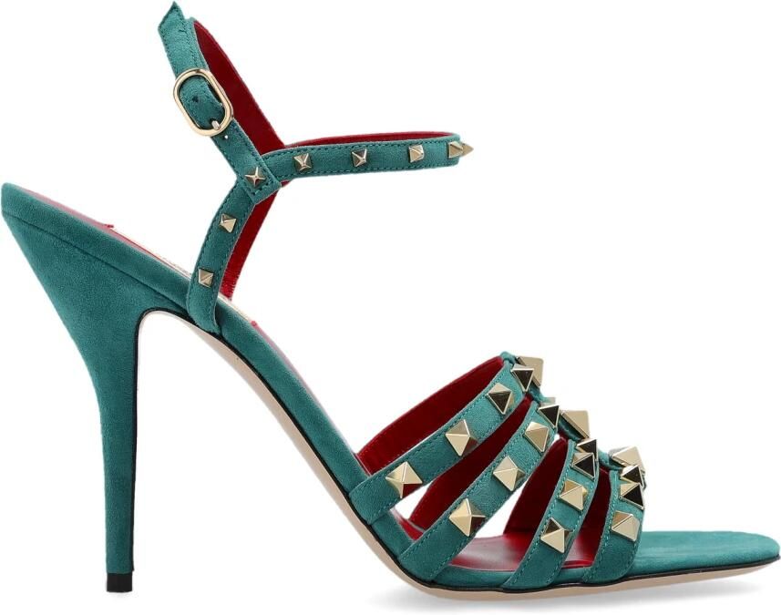 Valentino Garavani Suede Heeled Sandalen