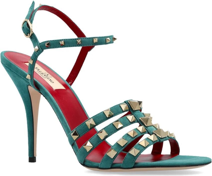 Valentino Garavani Suede Heeled Sandalen - Foto 2