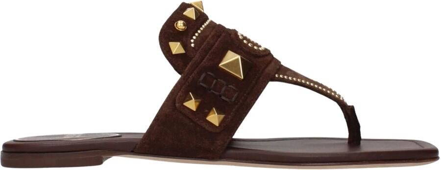 Valentino Garavani Sandalen Plaster Caster' Sandals – Brown in bruin