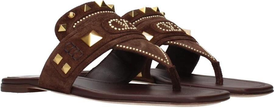 Valentino Garavani Sandalen Plaster Caster' Sandals – Brown in bruin - Foto 5