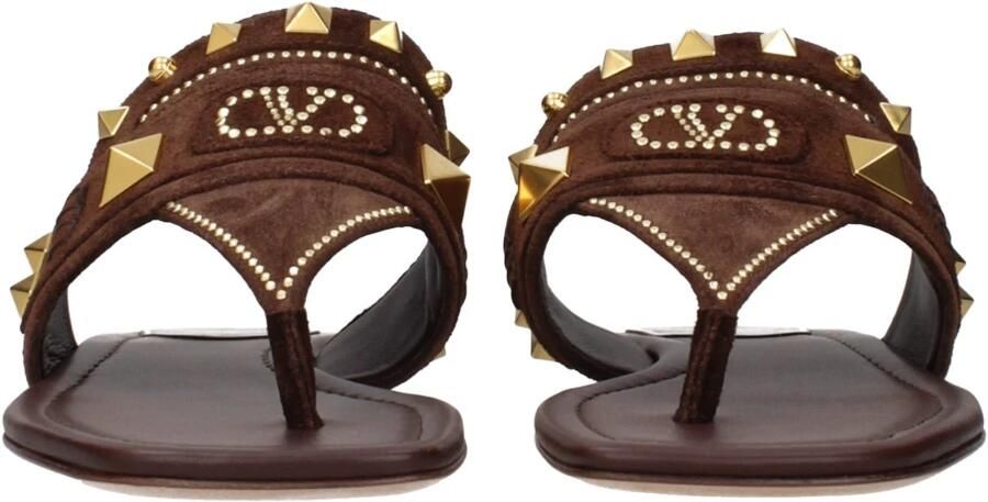 Valentino Garavani Sandalen Plaster Caster' Sandals – Brown in bruin - Foto 4