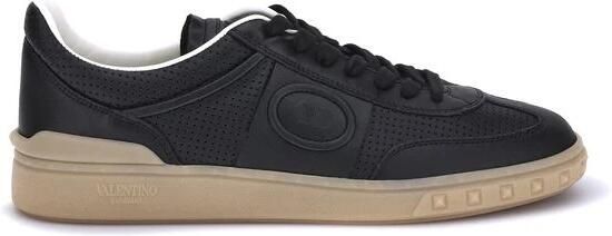 Valentino Garavani Geperforeerde leren sneakers met kwastband - Foto 3