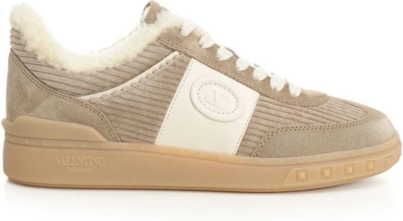 Valentino Garavani Low-Top Sneakers 'Upvillage' Sneakers in beige