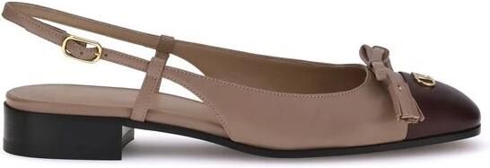 Valentino Garavani Stijlvolle Slingback Ballerina met Strik