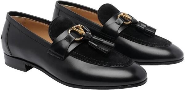 Valentino Garavani Vaniteux Leren Tassel Loafers - Foto 3