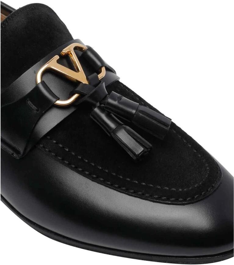 Valentino Garavani Vaniteux Leren Tassel Loafers - Foto 2