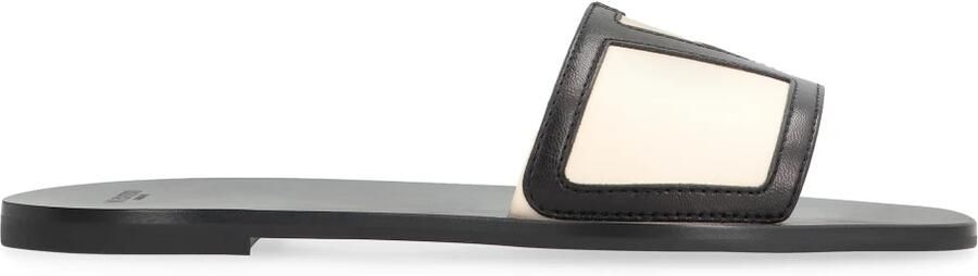 Valentino Garavani Sandalen Superstar' Slide Sandals – Black in zwart - Foto 2