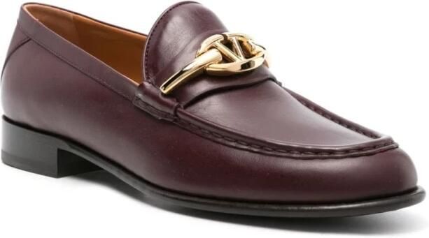 Valentino Garavani Vlogo Leren Mocassins