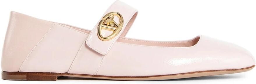 Valentino Garavani VLogo Locker Mary-Jane Ballerina