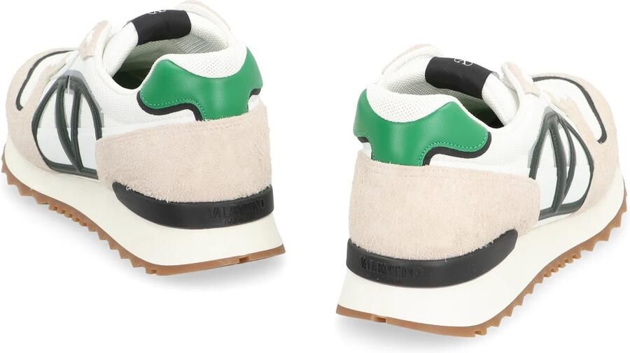 Valentino Garavani Low-top Sneakers met Suède Inzetstukken - Foto 2
