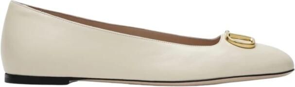 Valentino Garavani VLogo Signature Ballerina In Nappa