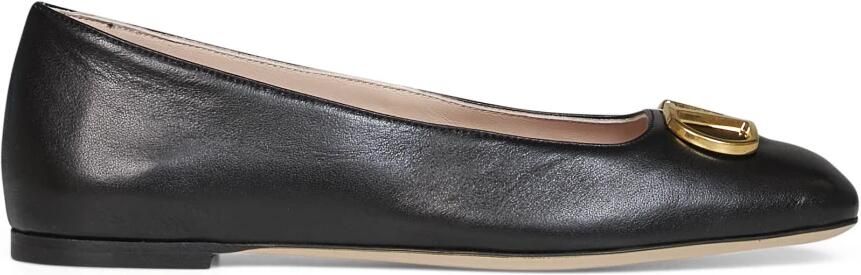 Valentino Garavani VLogo Signature Ballerina In Nappa