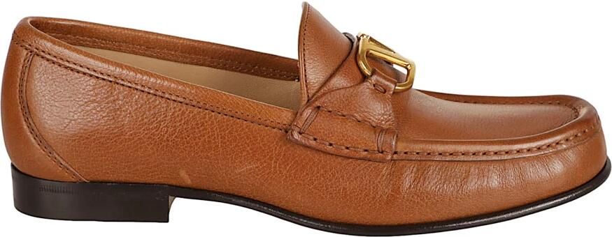 Valentino Garavani VLogo Signature Buffalo Leather Loafer