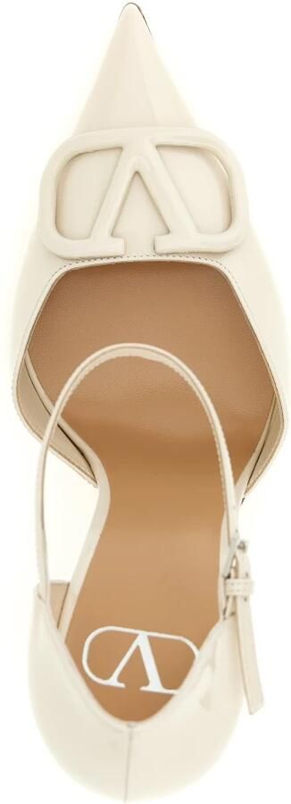 Valentino Garavani VLogo Signature D'Orsay Pumps van gelakt leer 100 mm - Foto 2