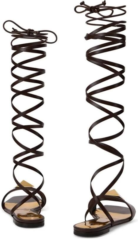 Valentino Garavani VLogo Signature leren sandalen - Foto 2