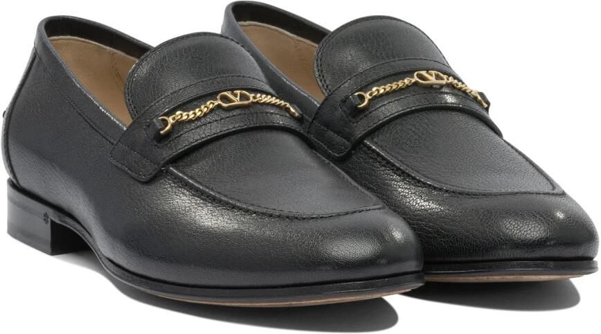 Valentino Garavani Zwarte Slip-On Platte Schoenen Ronde Neus - Foto 7