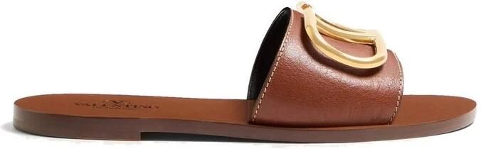 Valentino Garavani VLogo Signature Platte Sandalen - Foto 2