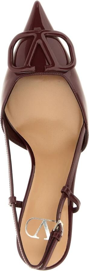 Valentino Garavani VLogo Signature Slingbackpump van lakleer 80 mm - Foto 2