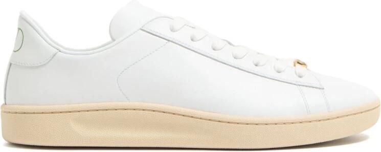 Valentino Garavani Witte Sneakers VLogo Handtekening Rubberen Zool