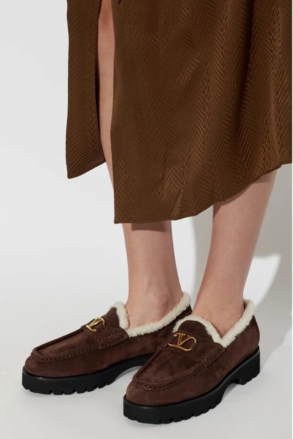 Valentino Garavani VLogo Signature Suède Loafers - Foto 2
